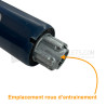 Moteur volet roulant Somfy Oximo iO 40/17 - Radio iO - 40 Nm