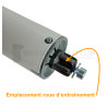 Moteur store banne Becker C12 R40/17C - Radio - 40 Nm