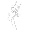 Agrafe de Fixation pour Sangle (Attache Tablier) - Pour Tube ZF