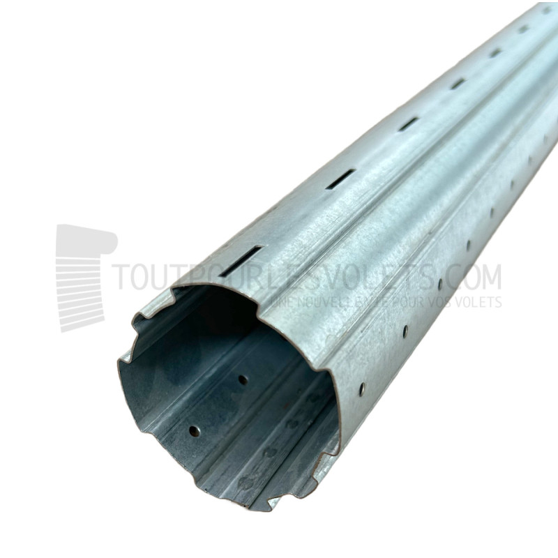 Tube rond canelé diam. 54 type ZF54 - 2000 mm