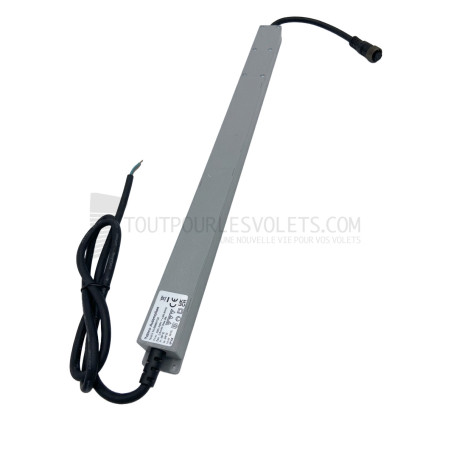 Variateur avec récepteur radio STICK Box pour commande LED - monochrome et RGB - Alimentation intégrée 200 W