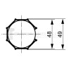 Adaptations moteur TPV.com diam. 50 et tube Octo 50