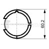 Adaptations moteur TPV.com diam. 50 et tube rond rainuré Deprat 62