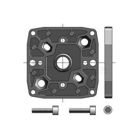 Somfy Support multi-entraxes pour moteur CSI ø 50 et 60