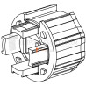 Embout pour tubes Octo 60 ou Deprat 62, Carré de 16 traversant