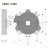 Antichute Gaposa P200 pour porte de garage 137 Nm