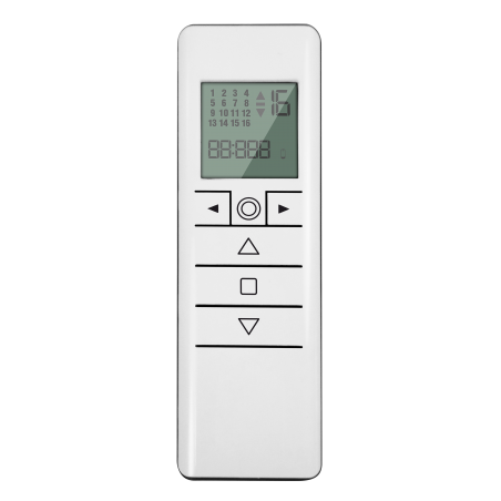 Gaposa K Factor télécommande radio 16 canaux + Horloge - Blanc