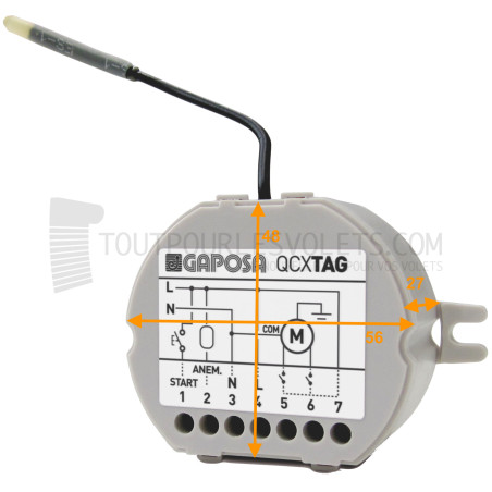 Récepteur radio intérieur Gaposa