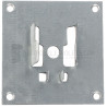 Plaque 100 x 100 pour roulement diam. 42 mm