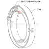 Bagues pour verrou Blocksur et tube ZF64
