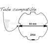 Bagues pour verrou Blocksur et tube ZF64