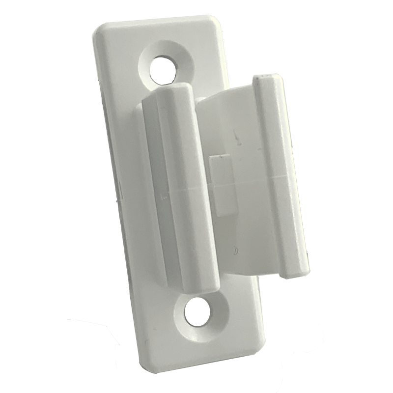 Bloqueur en PVC Blanc pour manivelle de volet roulant de ∅ 12 à 17 mm