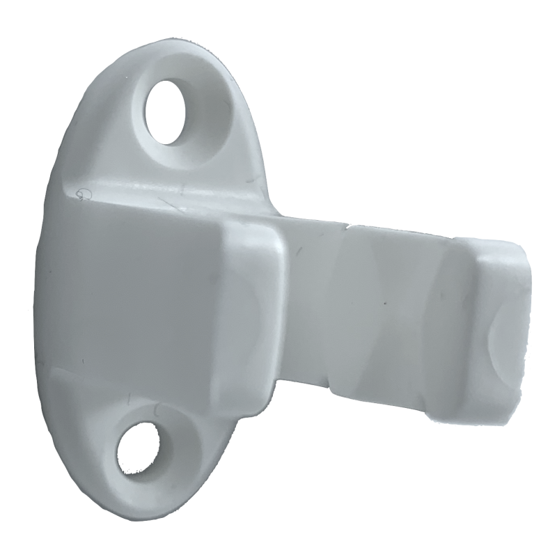 Bloqueur en PVC Blanc pour manivelle de volet roulant de ∅ 13 mm