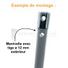 Adaptation pour tube Ø12 et cardan Ø13