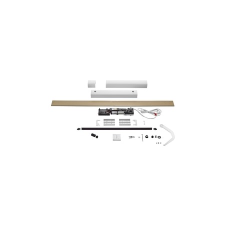 Kit de motorisation de volet battant Somfy Yslo Flex iO - 1 vantail - Blanc / Blanc