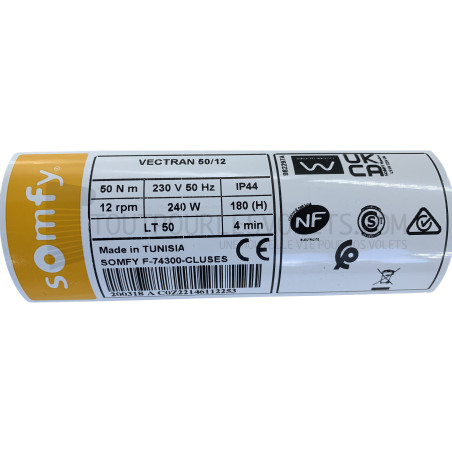 Somfy Vectran 50/12 LT50