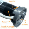 Support Moteur Franciaflex + Goupille