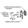 Accessoires liaison treuil / renvoi d'angle