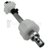 Embout télescopique pour tubes Octo 60 ou Deprat 62, Tube rond diam. 16, L220