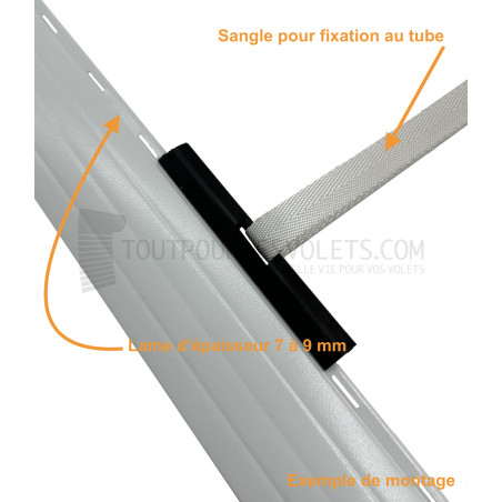 Attache de tablier pour sangle, lame de 8