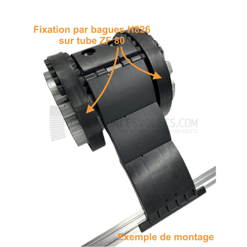 Bagues pour verrou Blocksur et tube ZF80