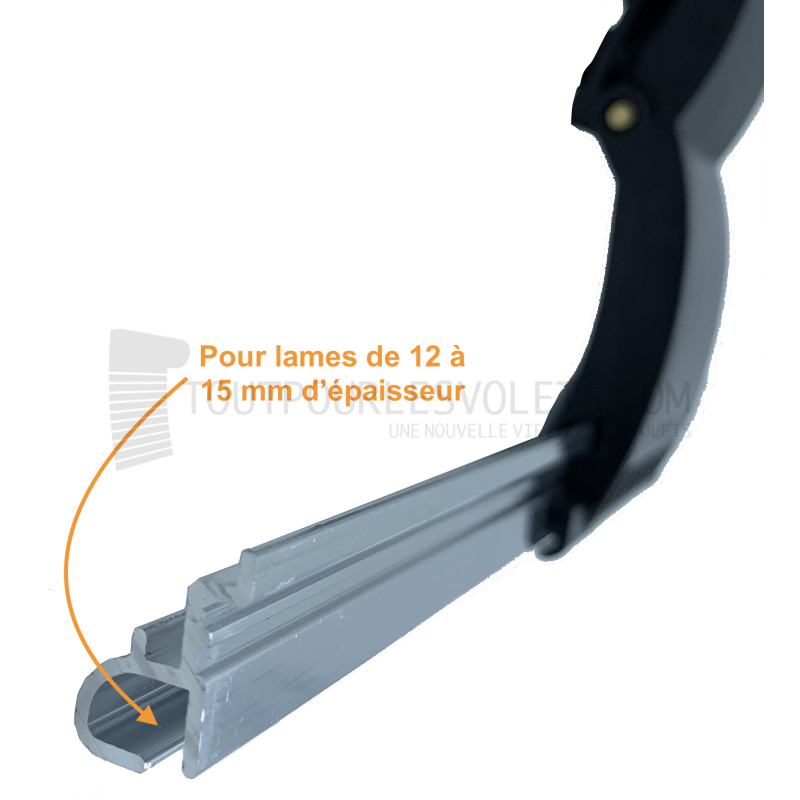 Verrou de sécurité Blocksur - 2 maillons Ep. de lame 14 mm