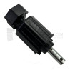Embout pour octo 60, Tube diam. 16 et crabot ZF diam. 28, L100