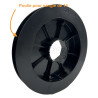 Poulie clipable sur embouts Simu et sangle de 14 mm - Diam. 170