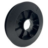 Poulie clipable sur embouts Simu et sangle de 14 mm - Diam. 155