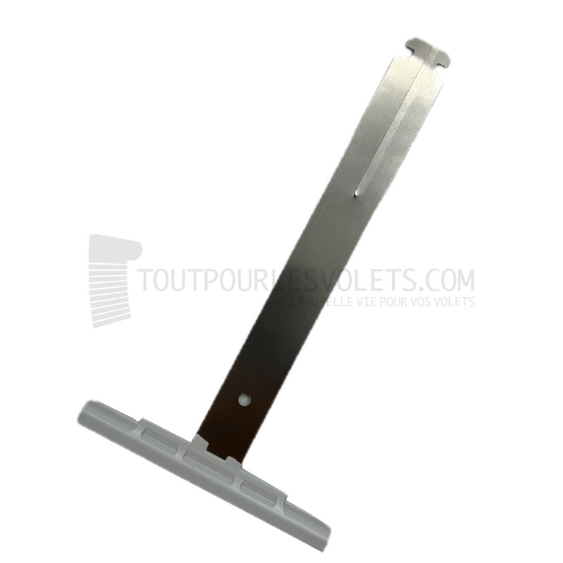 Attache tablier à clipper - Ep. lame 8 mm - L175 - Tube octo