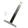 Attache tablier à clipper - Ep. lame 8 mm - L175 - Tube octo