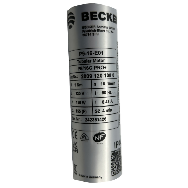 Becker E01 P9/16C   9Nm