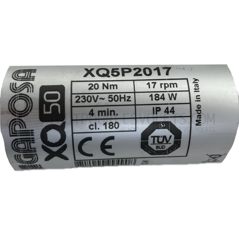 Gaposa Filaire mécanique 20 Nm ø 50 mm