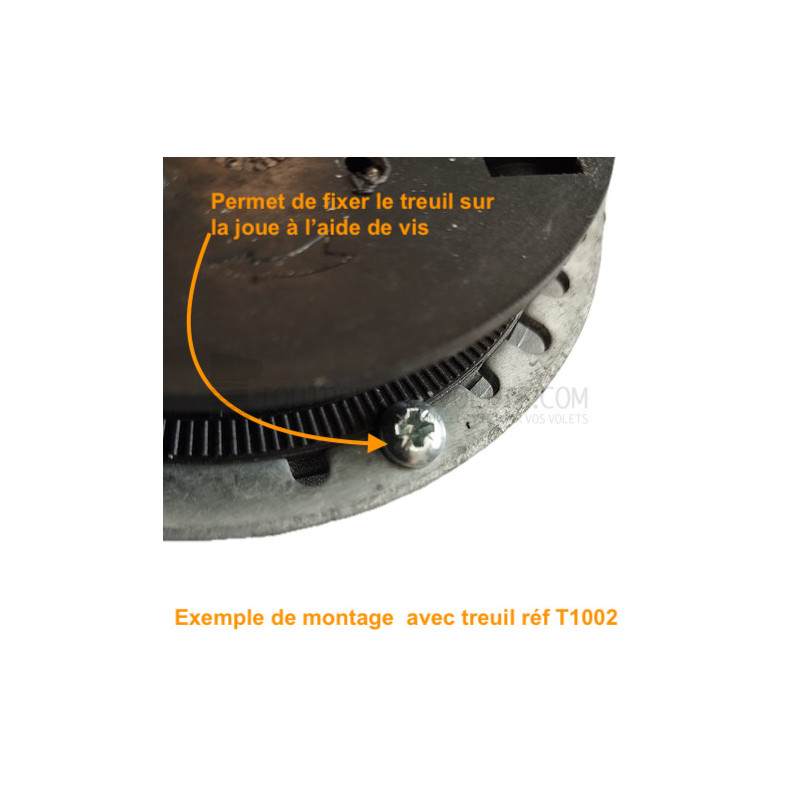 Bride de fixation pour Treuils T1002 et T1002-SF