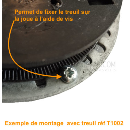 Bride de fixation pour Treuils T1002 et T1002-SF