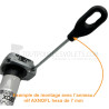 Anneau de sortie Hexa 7 pour moteur à manoeuvre de secours L205 mm