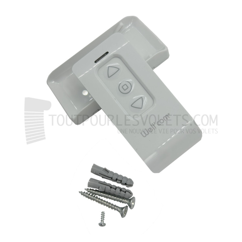 Télécommande individuelle radio Franciaflex Well'com  X2D et X3D