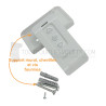 Télécommande individuelle radio Franciaflex Well'com  X2D et X3D