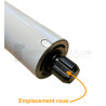Gaposa Filaire mécanique à manoeuvre de secours 80 Nm ø 60 mm