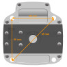 Gaposa Filaire mécanique à manoeuvre de secours 80 Nm ø 60 mm