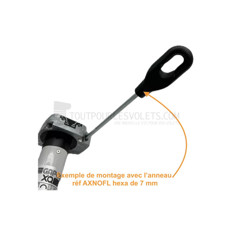 Pack de remplacement Moteur filaire à manoeuvre de secours toute marque pour grande porte de garage