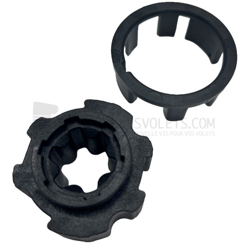 Adaptations pour moteur Becker diam. 40 et tube ZF45
