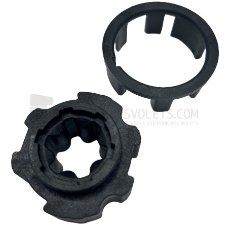 Adaptations pour moteur Becker diam. 40 et tube ZF45