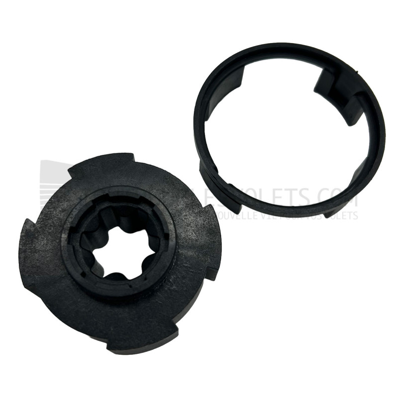 Adaptations moteur Becker diam. 50 et tube Deprat 53