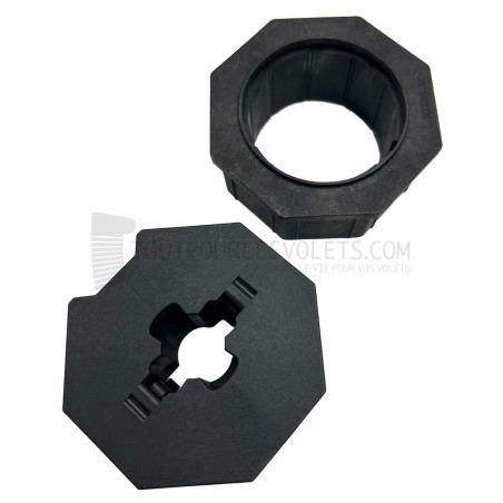 Adaptations moteur Geiger diam. 50 et tube Octo 70