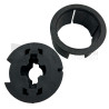 Adaptations moteur Geiger diam. 50 et tube rond rainuré Deprat 62
