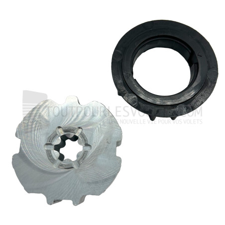 Adaptations pour moteur Becker diam. 50 et tube ZF80