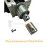 Manchon adaptateur + vis, pour tige diam. 12