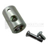 Manchon adaptateur + vis, pour tige 6p10