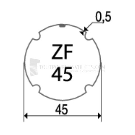 Selve Adaptations ZF45 / Diam. 45